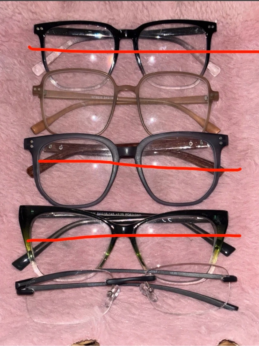 2 Pair Stylish Reading Glasses